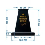 Atatürk Kaide Alt Tablalı (100'lük) - Görsel 2