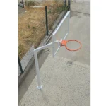 EKO Basketbol Potası Bahçe Tipi Tek Direkli Cam Panya - Görsel 3