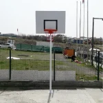 EKO Basketbol Potası Bahçe Tipi Tek Direkli Sac Panya - Görsel 2