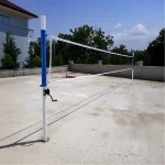 Metal Voleybol Direği Takım (okul tipi - boy ayarlı ankarajlı) - Görsel 2