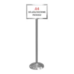 Yönlendirme Levhası Krom - Görsel 2