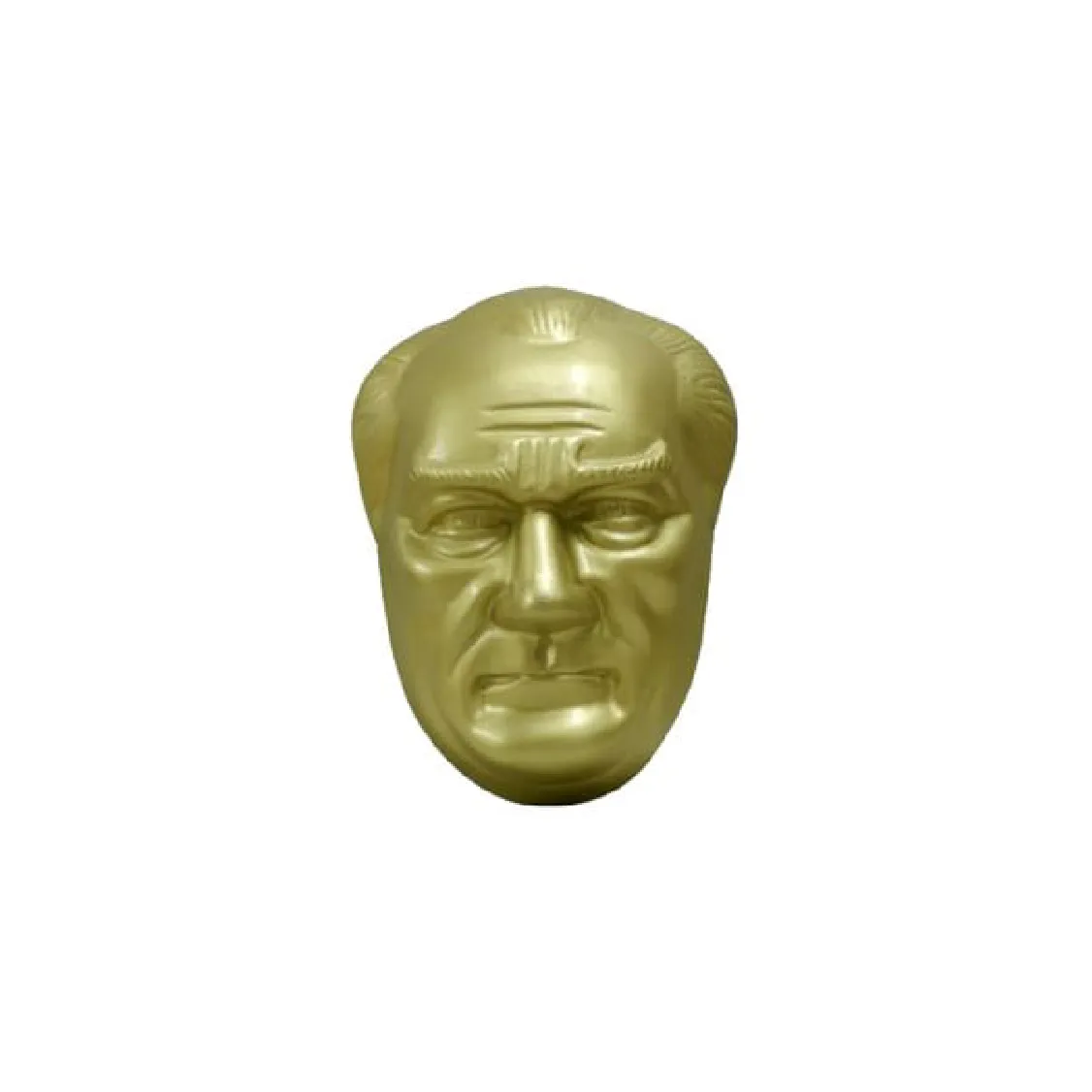 atatürk maskı1 28 cm Alüminyum Atatürk Maskı - Görsel 1