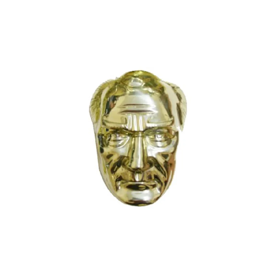 atatürk maskı6 28 cm Pirinç Atatürk Maskı - Görsel 1