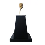 Atatürk Büstü (60cm Fiber)+ Kaide (100cm)+ Alt Tabla İlkokul Modeli