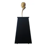 Atatürk Büstü (70cm Fiber)+ Kaide (120cm) Lise Modeli